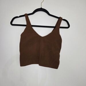 Brown Women's Top